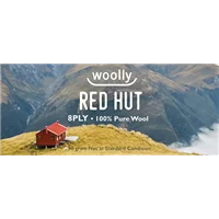 Woolly Red Hut 8 Ply