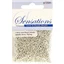 Beads Glass Seed 1.8mm Met Silver