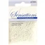 Beads Glass Seed 1.8mm Solid White
