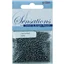 Beads Glass Seed 1.8mm Steel Grey