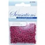 Beads Glass Seed 3.6mm Solid Fuch