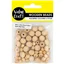 Bead Wood Round 12 8mm Natural