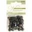 Bead Wood Round 12mm DK Brown
