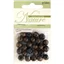Bead Wood Round 12mm Walnut