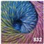 Mandala Sparkles 8ply 832 Blue P