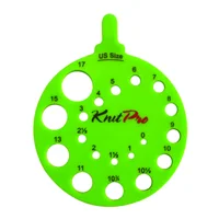 KnitPro Needle View Sizer Round