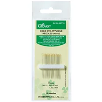 Clover Hand Gold Eye Applique