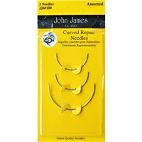 John James Curved Repair Assorted 3pack