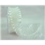 Ribbon Crink Sat Edge White 38