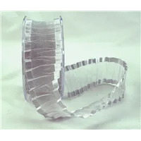 Ribbon Crinkle Satin Edged Organza