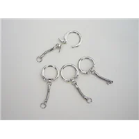 H185 Key Chain Fitting Nickel