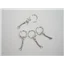 H185 Key Chain Fitting Nickel