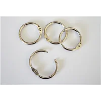 Key Ring Hinged 25mm NP 4612