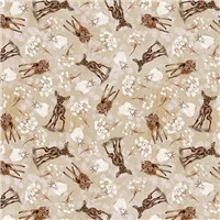 Animals Doe Bunny Toss Beige