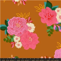 Quilt Backing Camellia Brown