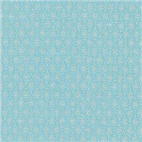Flowers Silver Metallic Tiny Floral
