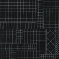 Shapes 20591 Grey Grid On Black