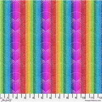 Shapes Rainbow Fan Dots