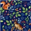 Nature Trail Navy Squirrel Bunny