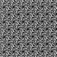 Black White Rose Outline