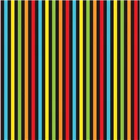 Cotton Bugs and Critters Stripes