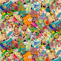 Iheart Kitsch Allover Multi
