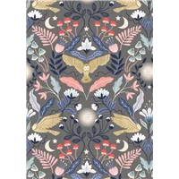 Irene Lewis Enchanted Owl Moon Grey