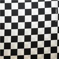Check Game Night Large Black White