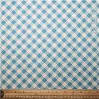 Check Large Blue White Diagonal