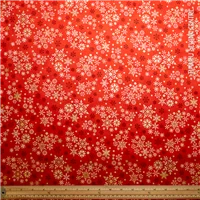 Christmas CR 79 Red Snowflake