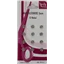 Snap Fasteners Metal 5mm Nickel