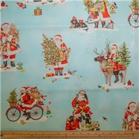 Christmas Holly Jolly Santa Animals