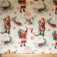 Christmas Picture Santa On White