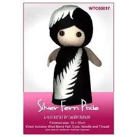 Felt Kit Set Silver Fern Pixie