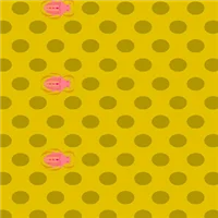 Alison Glass Scarab Dot Mustard