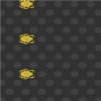 Alison Glass Scarab Dot Black Grey