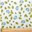 Animal Fabri Quilt Blue Bird Leaf - photo 3