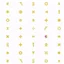 Alison Glass 8074 Artifact Gold On Cream