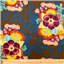 Anna Maria Horner Garden Large Floral On Brown Navy - photo 2