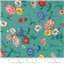 Flowers Lady Bird Full Bloom Teal