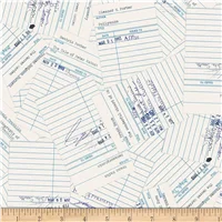 Words Literary Library Cards