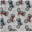 Tossed Motorcycle Gray