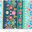 Flowers Vintage Soul Blue Stripes