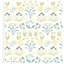 Flowers Birds In Nature Furrow Cream