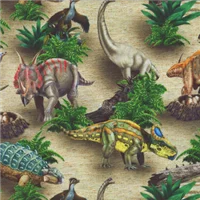 Children Giants Dinosaur Sand