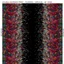 Flowers Gardenia Black Multi Border