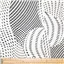 Quilt Backing Jazzed White Black Geo - photo 3