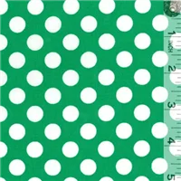Dots Ta Dot White On Emerald