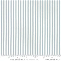 Stripes Vintage Holiday Metallic Sliver and White