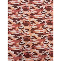 Fabric Printed Canvas Camo Pink